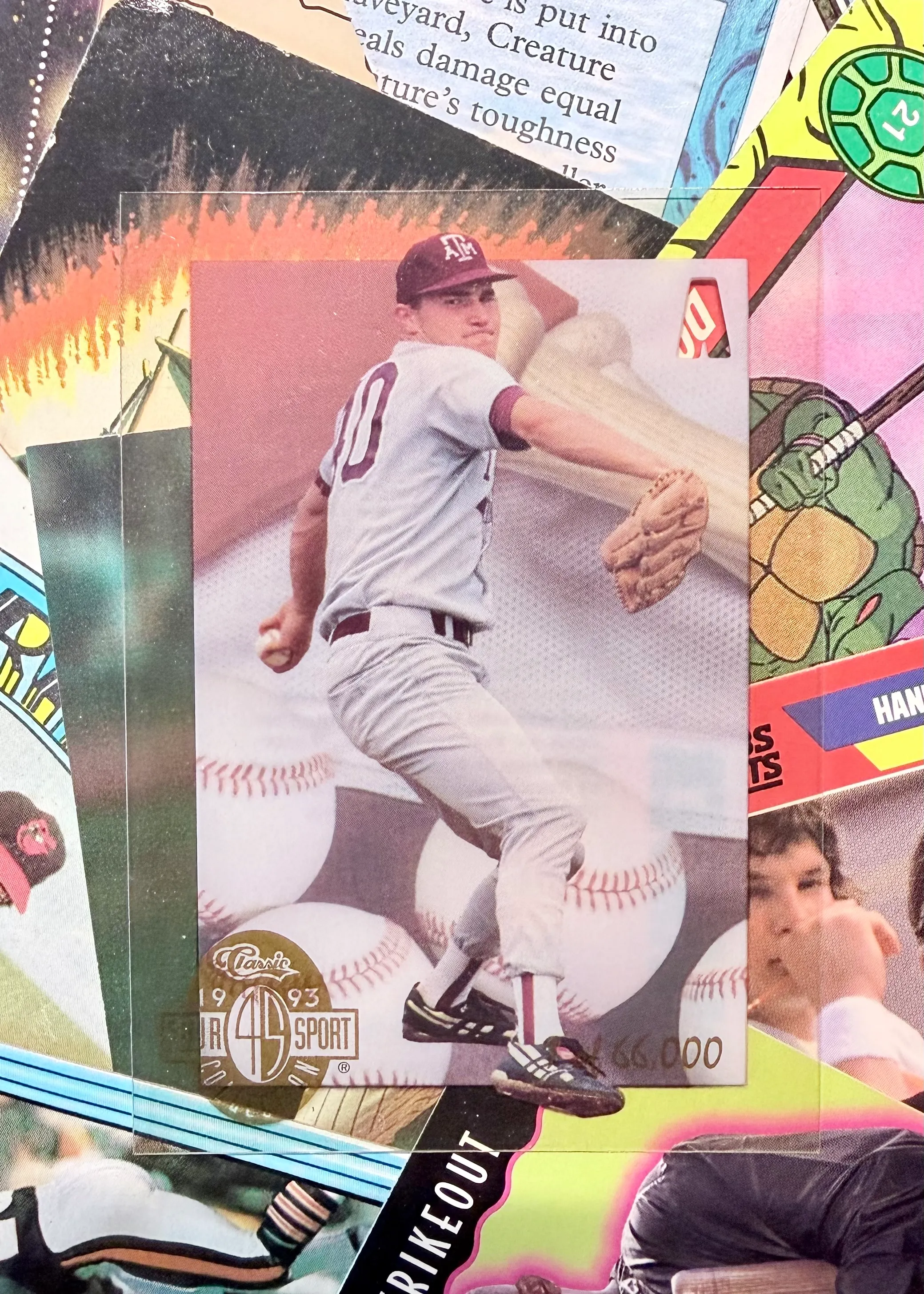 A Jeff Granger baseball card market 1 of 66,000