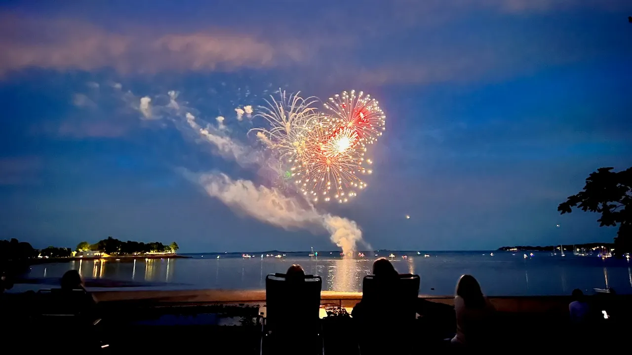 Fireworks at Beverly Homecoming 2022