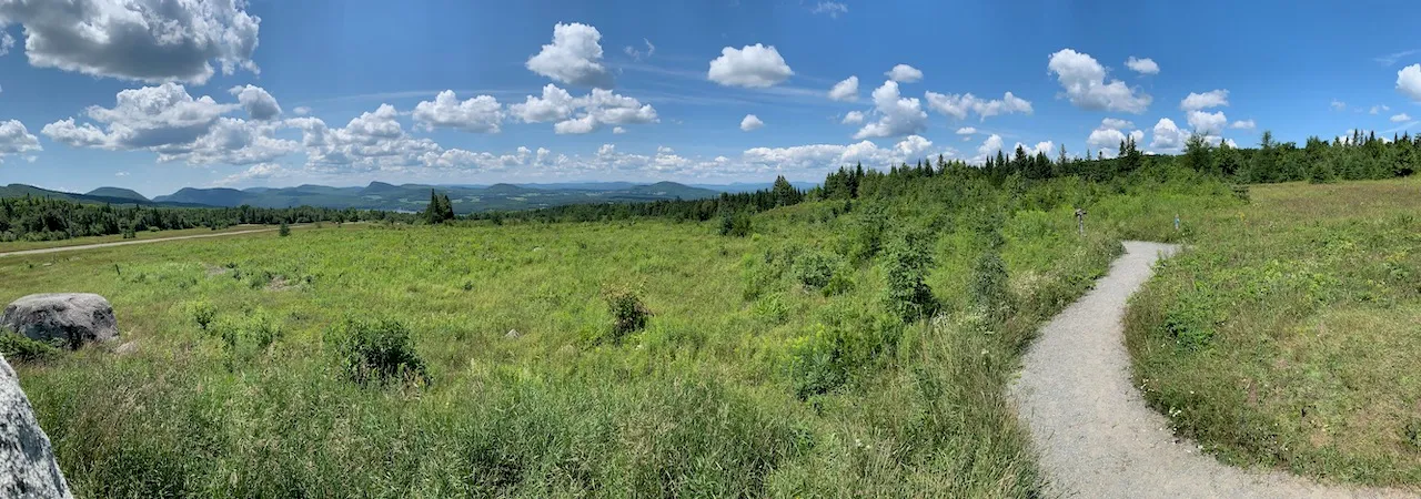 Trail at Sentinel Rock State Park